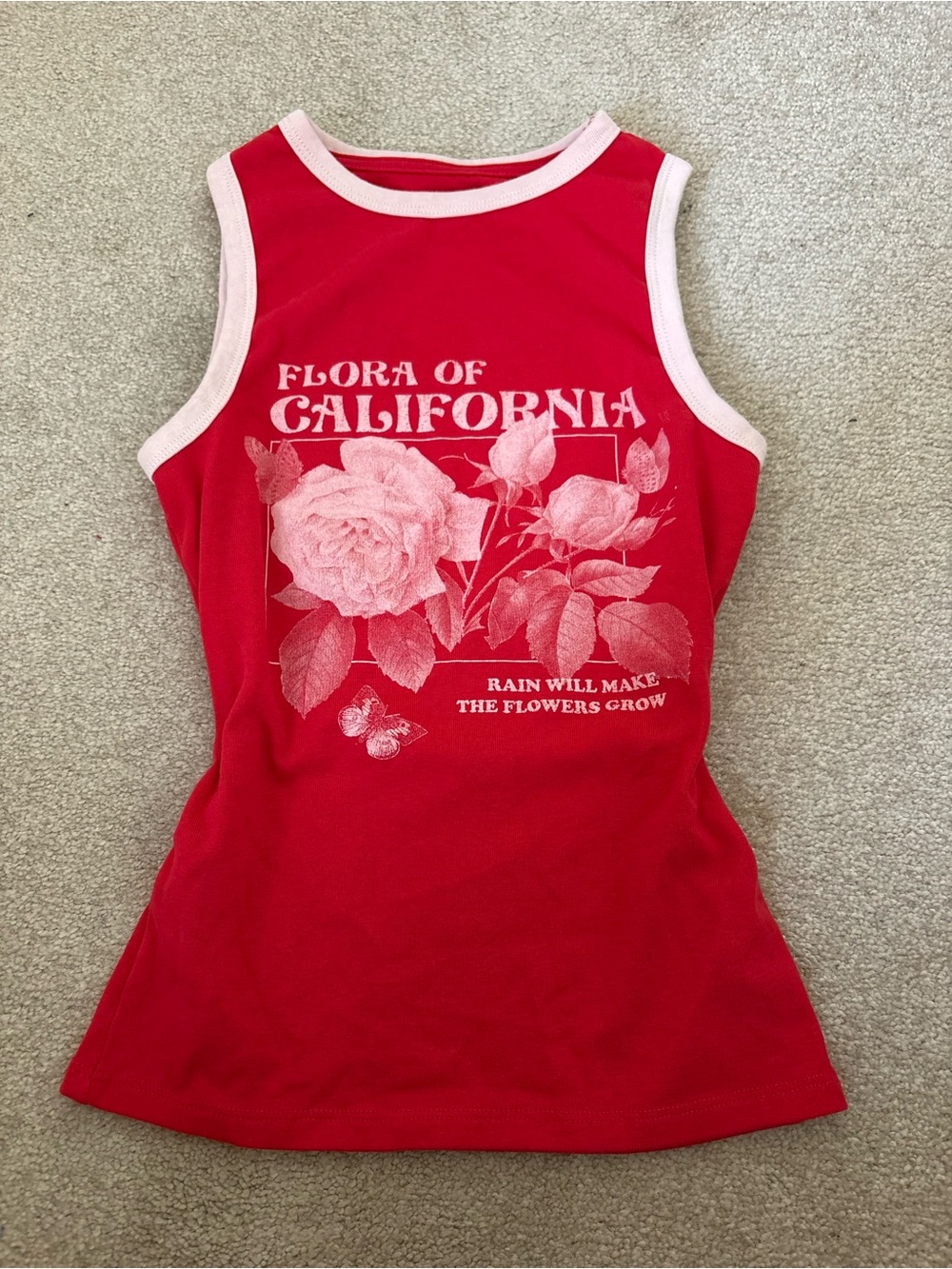 Flora of California Graphic Tank